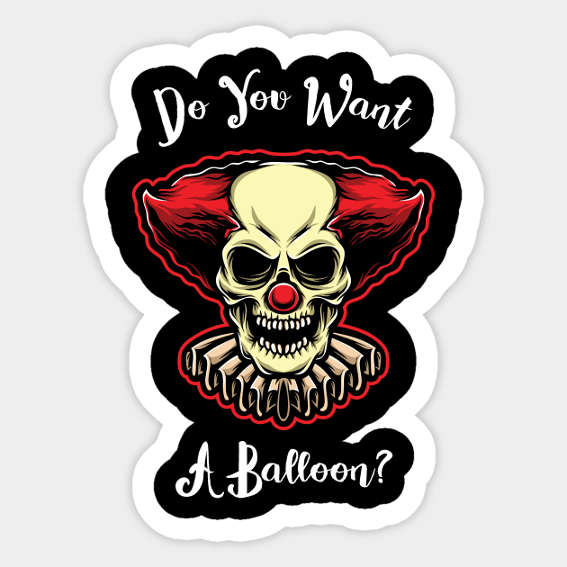 Want a Balloon? Sticker by WMKDesign